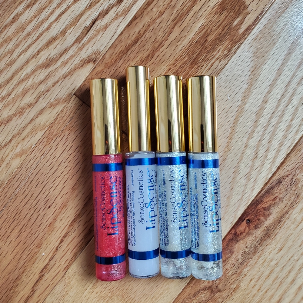 SILVER GLITTER GLOSS